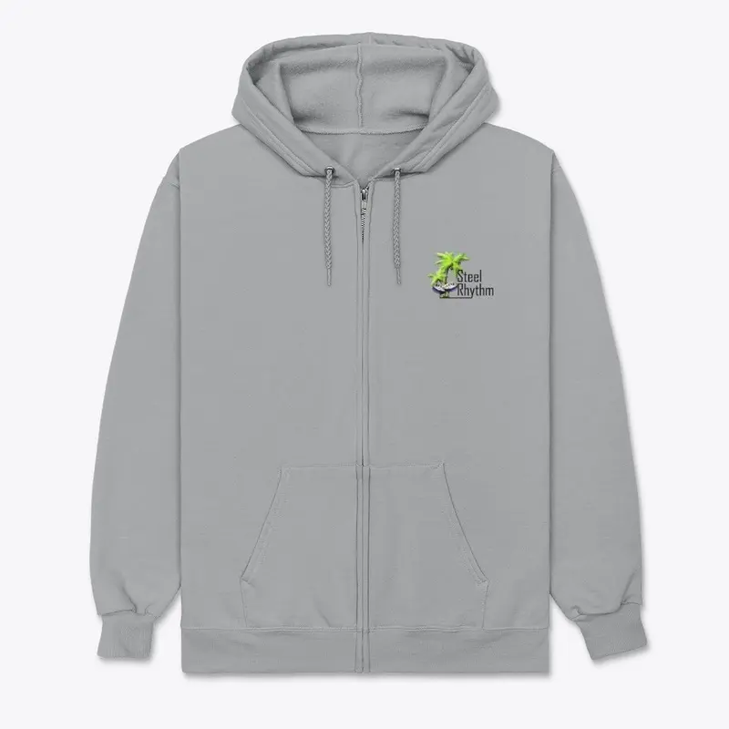 Steel Rhythm Zip Hoodie